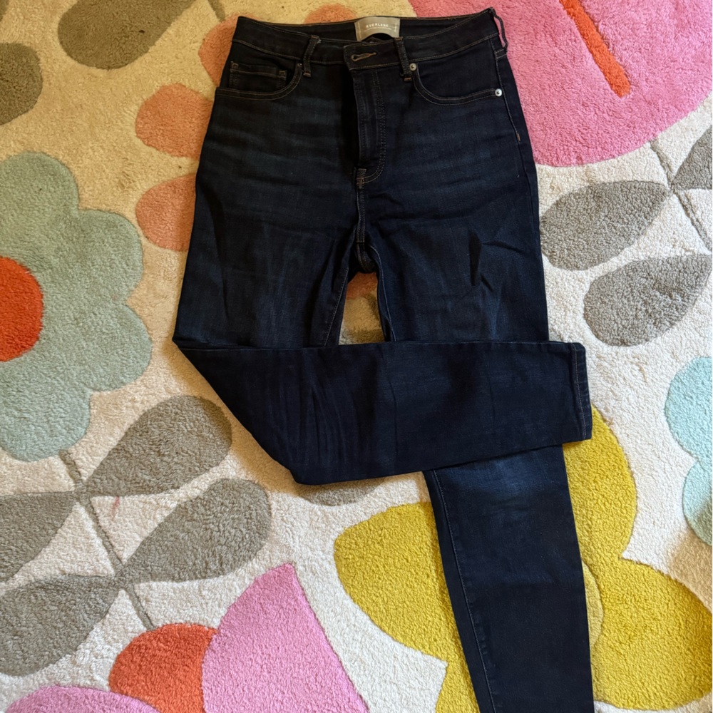 Everlane Midnight Blue High-Rise Jeans